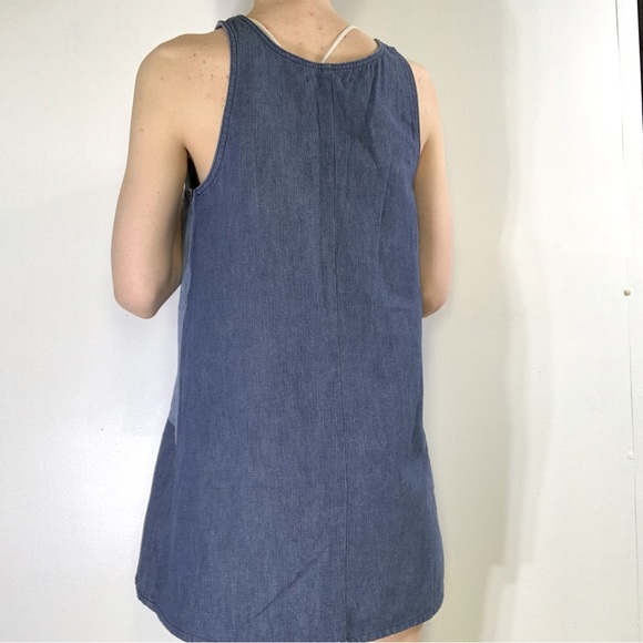 Patchwork Denim Dress - Picture 8 of 9
